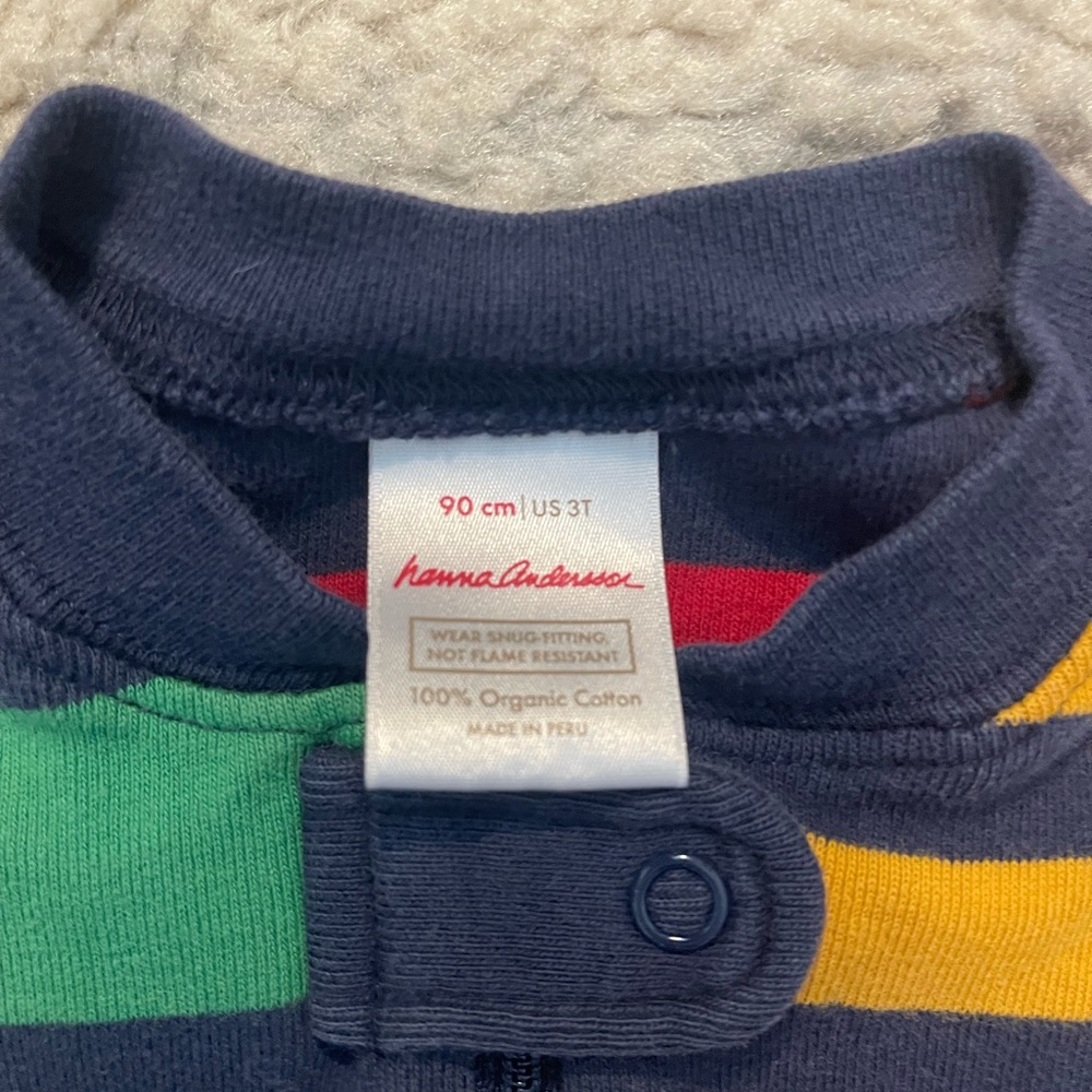 Hanna Andersson footless onesie